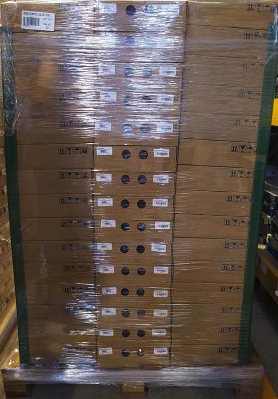 Cajas con mercadería